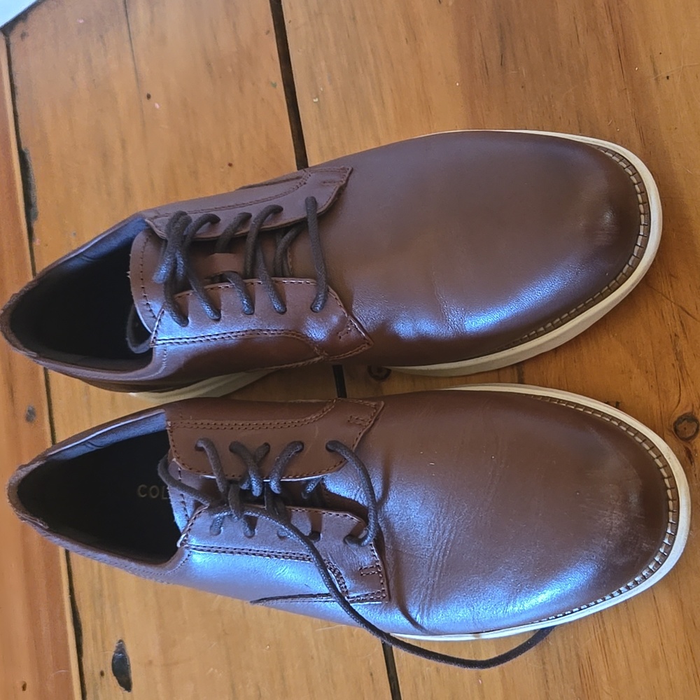 Cole Haan Brown Leather Original Grand Oxford Shoe Size 12 NWOT